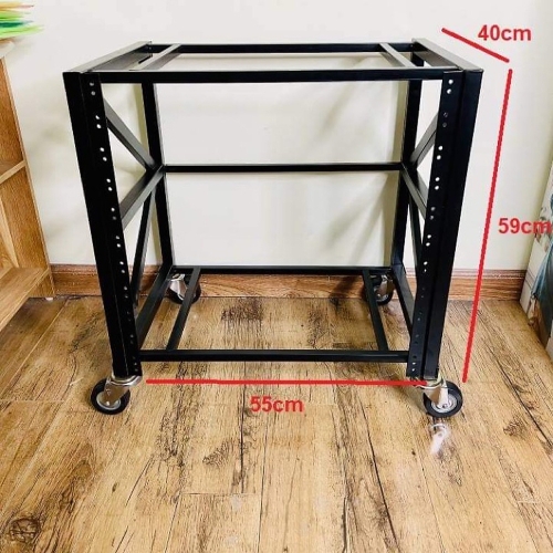 Tủ máy âm thanh có bánh xe (mẫu nhỏ) 55cm X 40cmX 59cm