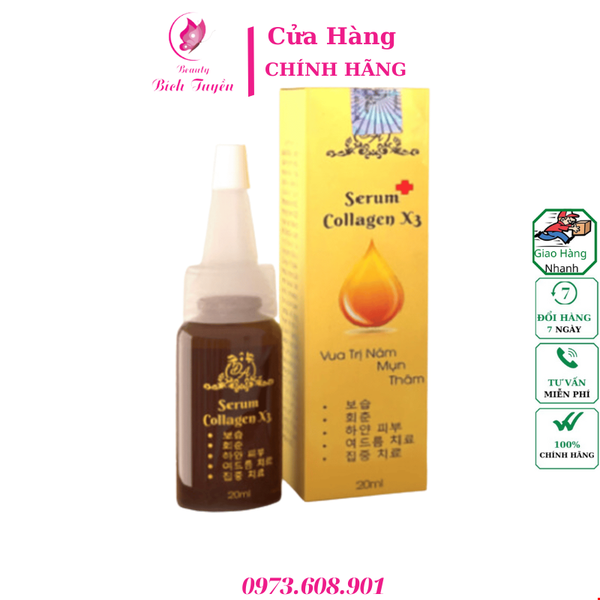 Serum Căng Bóng Collagen X3 20ml