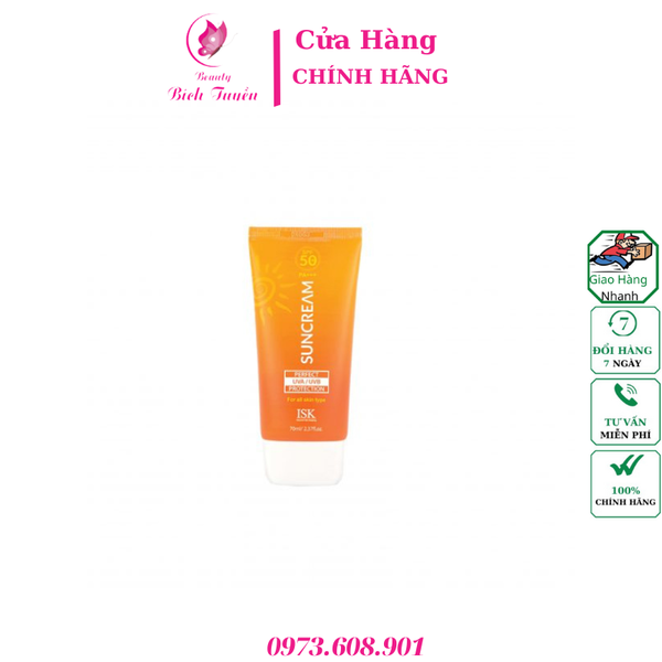 KEM CHỐNG NẮNG KIỀM DẦU ISK PERFECT PROTECTION SUN CREAM SPF 50+/PA+++