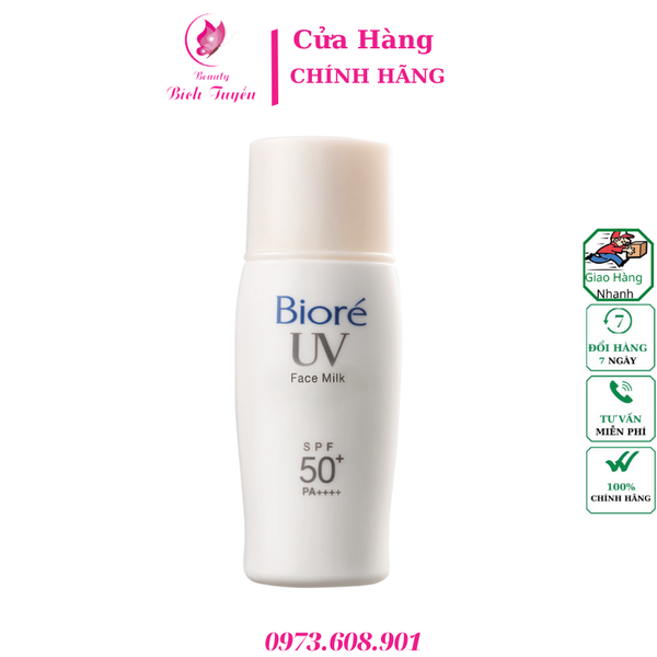 Chống nắng Trang Điểm BIORE Sara Sara – Trắng Mịn Giảm Nhờn 30ml