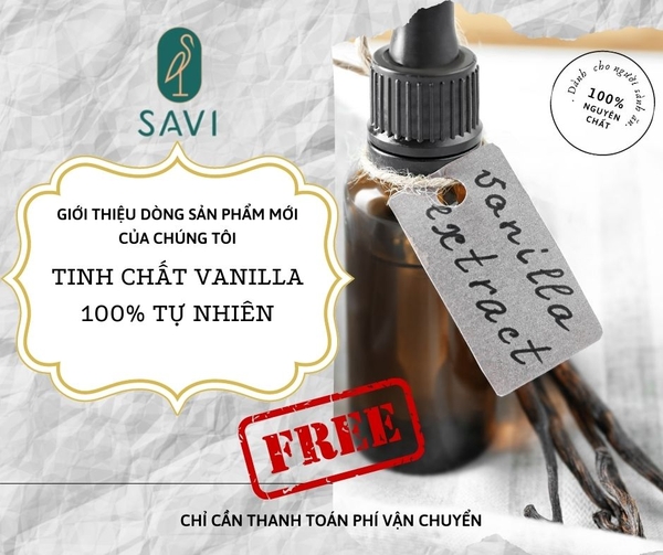 Sản Phẩm Mới: Vanilla Chiết Xuất!!!