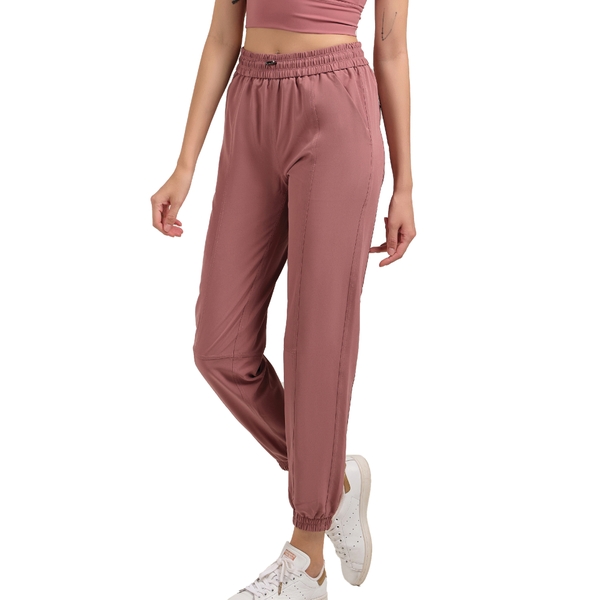 Quần jogger thể thao nữ Rainbow - Hồng
