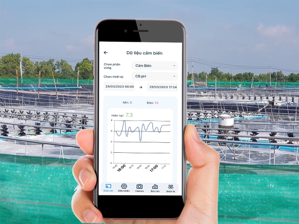 Giải pháp ứng dụng IoT trong nuôi tôm