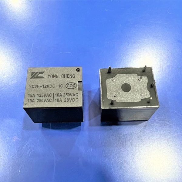 Relay trung gian 12v 10A 5 Chân YC3F-12VDC-1C YONG CHENG | LINH KIỆN ...
