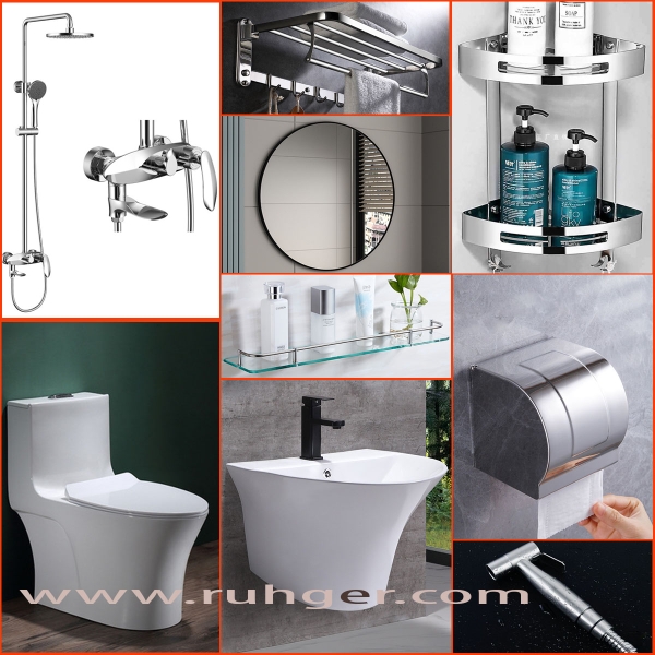 Bộ Combo Thiết Bị Vệ Sinh Phòng Tắm Cao Cấp RG110K – Sang Trọng, Bền Đẹp, Giá Tốt