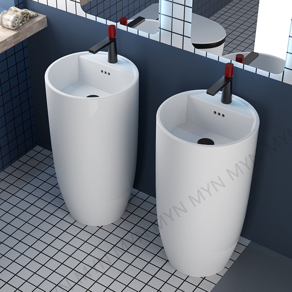 Chậu Lăng Trụ Rửa Mặt LV822