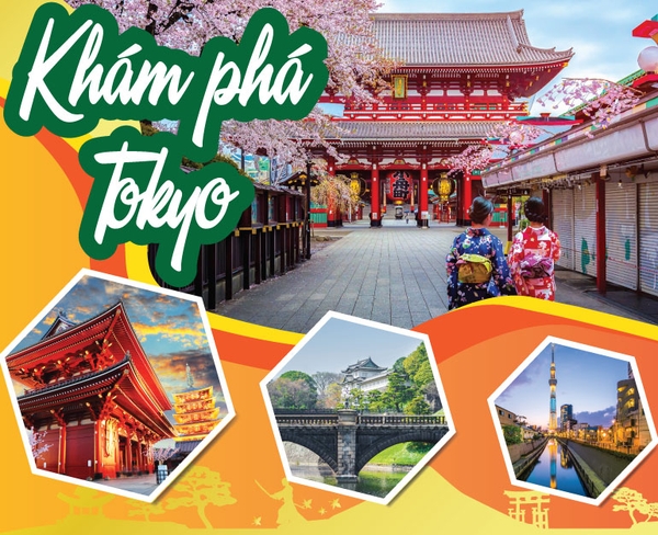 Tour Nhật Bản Khởi hành M2 tết Âm lịch từ Hà Nội (4 Ngày 3 Đêm) giá siêu tiết kiệm