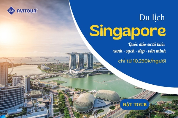 Du lịch Singapore 2023| Hà Nội - Singapore - Garden By The Bay - Floral Fantasy - Tắm Biển Trên Đảo Sentosa - Jewel - Hà Nội