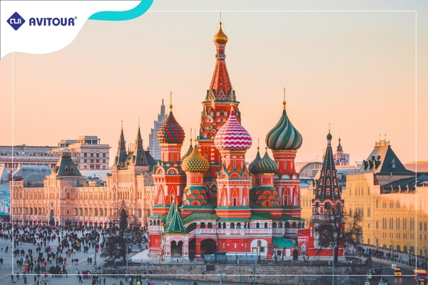 Du lịch Nga 2023| Hà Nội - ST.Petersburg - Moscow - Hà Nội