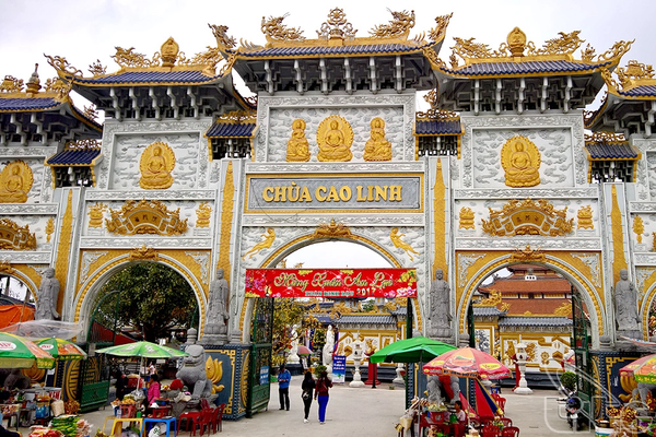 Du lịch Lễ hội 2023 | Tour Chùa Cao Linh - Bạch Đằng Giang - Chùa Hang - Đền Bà Đế - 1 Ngày