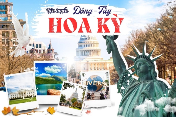 Liên Tuyến Đông – Tây Hoa Kỳ 2023| New York – Philadelphia – Delaware - Washington Dc – Las Vegas – Grand Canyon (Đại Vực) – Los Angeles – Universal Studio – San Diego