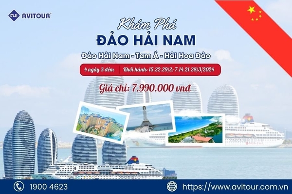 Khám phá thiên đường biển - Hawaii Phương Đông 2024| Đảo Hải Nam - Tam Á - Hải Hoa Đảo