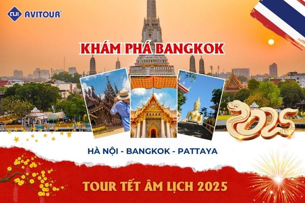 TẾT ÂM LỊCH KHÁM PHÁ BANGKOK: HÀ NỘI - BANGKOK - PATTAYA