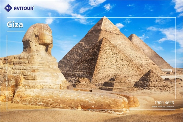 Du lịch Ai Cập 2024| Giza Pyramid – Tượng Nhân Sư Cairo – Aswan – Abu Simbel – Kom Ombo – Edfu Temple – Luxor Temple  –  Karnak Temple – Tháp Sphinx