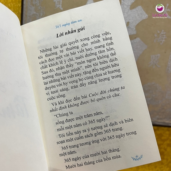 Sách 365 Ngày Tâm An
