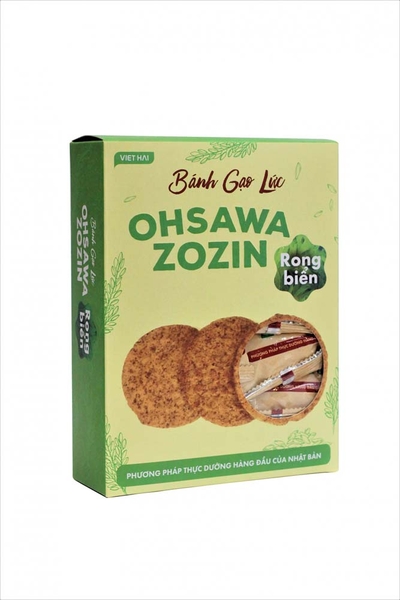 Bánh Gạo Lức Ohsawa Zozin Rong Biển 125g