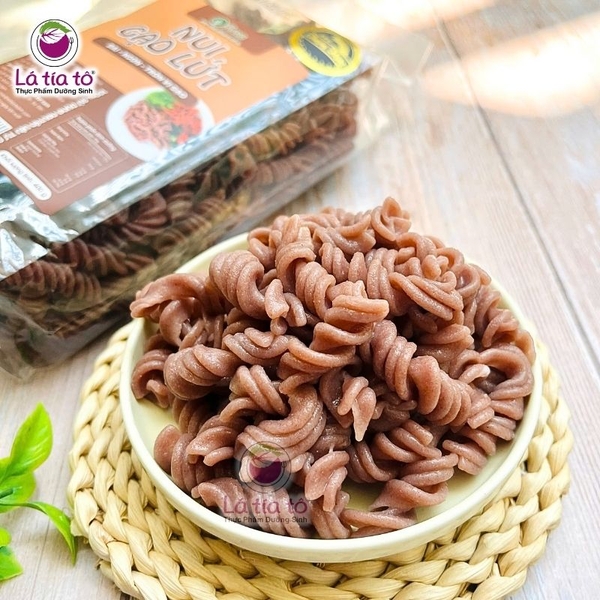 Nui xoắn gạo lứt 400gr