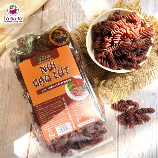Nui xoắn gạo lứt 400gr