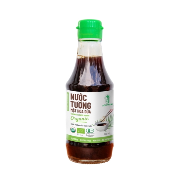 Nước tương mật hoa dừa organic