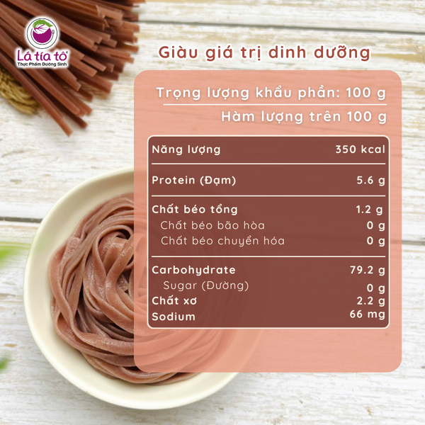 Phở gạo lứt 400gr
