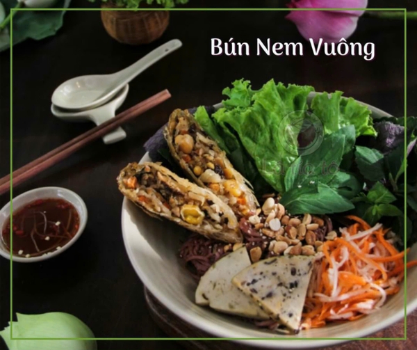 Bún nem vuông