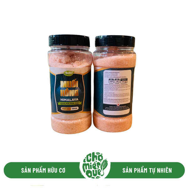 Muối Hồng Himalaya hạt mịn Anbio