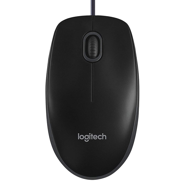 Chuột máy tính Logitech B100 USB (Đen)
