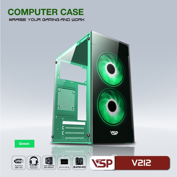 CASE VSP V212 GREEN