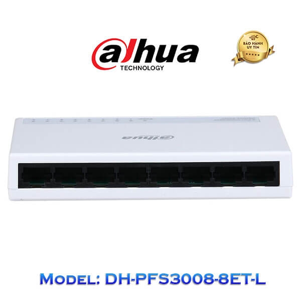 Bộ Chia Mạng Dahua DH-PFS3008-8ET-L 8 Cổng