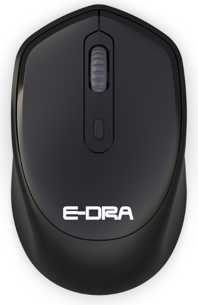 Chuột máy tính không dây Edra EM603W (USB/đen)