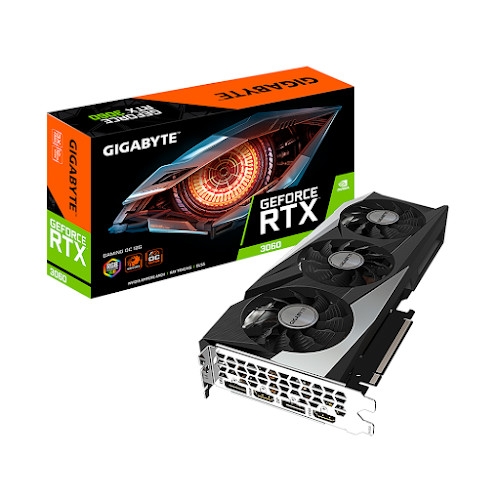 Card đồ họa VGA GIGABYTE GeForce RTX 3060 GAMING OC 12G