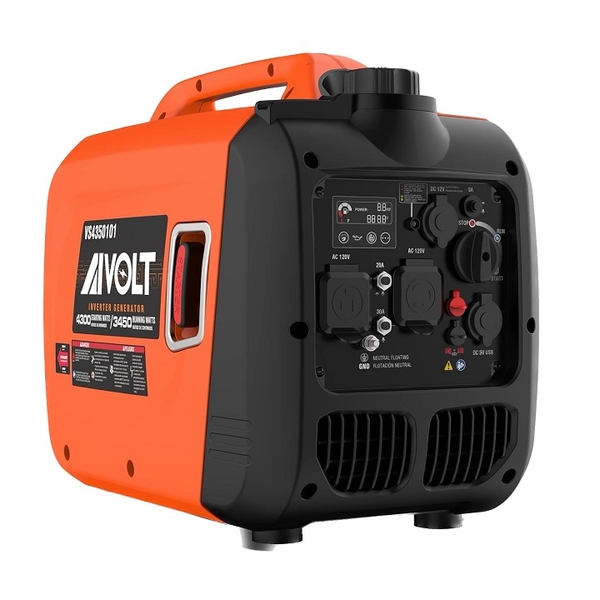 Máy Phát Điện Chạy Xăng Siêu Cách Âm Aivolt 3Kw VS4350101 Inverter