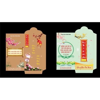 Combo 10 Bì Lì Xì In Nam Mô A Di Đà Phậ