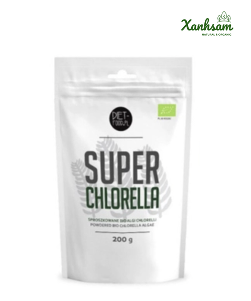 BỘT TẢO LỤC CHLORELLA HỮU CƠ DIETFOOD