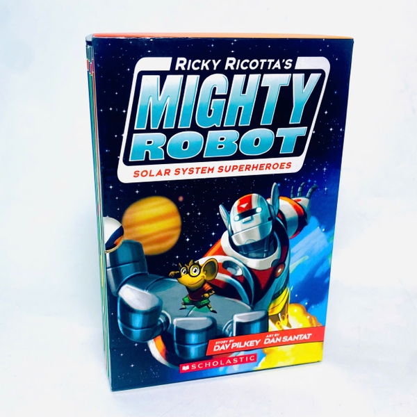 Ricky Ricotta's Mighty Robot (Sách nhập) - Trọn bộ 9 quyển