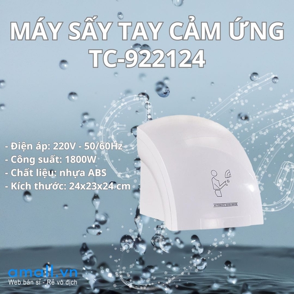 Máy sấy tay cảm ứng hồng ngoại TC-922124