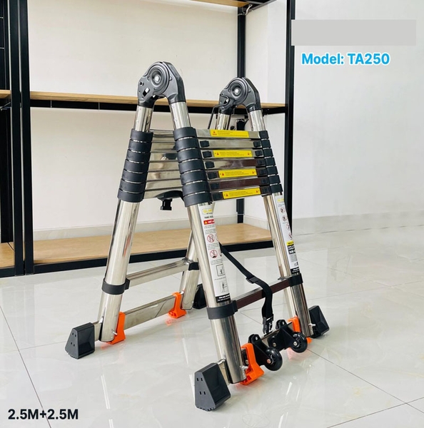 Thang Inox rút chữ A SUMIKA TA250