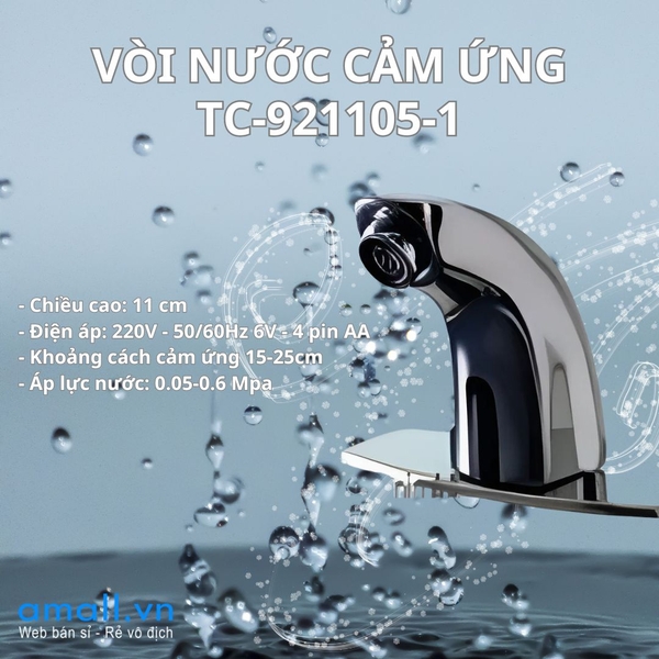 Vòi nước cảm ứng cao cấp Model: TC-921105-1