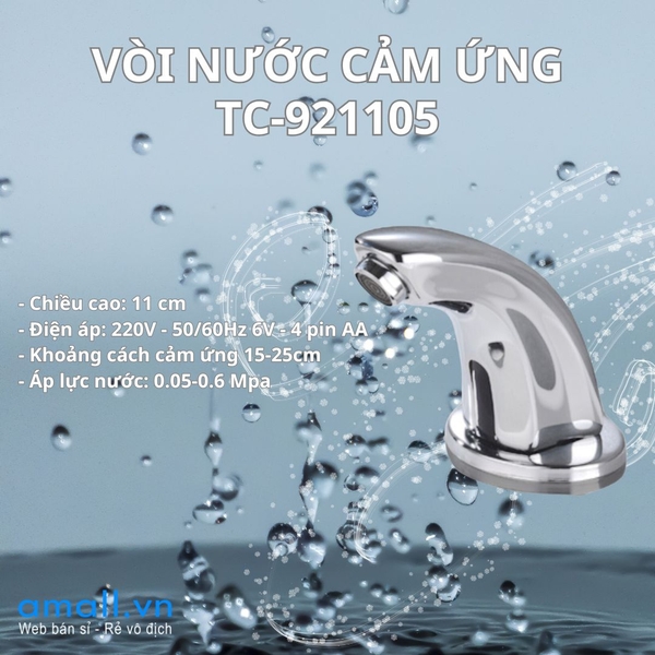 Vòi nước cảm ứng cao cấp Model: TC-921105