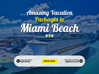 Thiên Đường Giữa Lòng Nước Mỹ - Miami !!