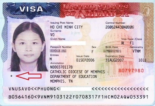 Thông Tin và Ý Nghĩa Của Dấu Sao Trên Visa Mỹ Bạn Cần Biết