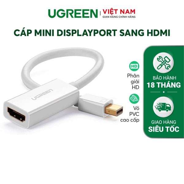 UGREEN Mini DP to HDMI Converter 1080p MD112