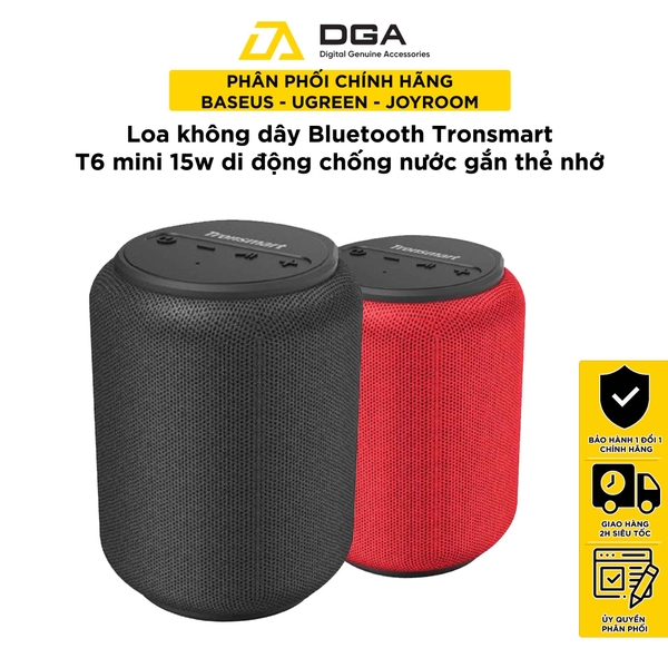 Loa bluetooth không dây Bluetooth 5.0 Tronsmart Element T6 Mini 15W Chống nước IPX6