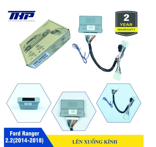 Lên Xuống Kính Ford Ranger 2.2 (2019-2022) Cắm jack zin