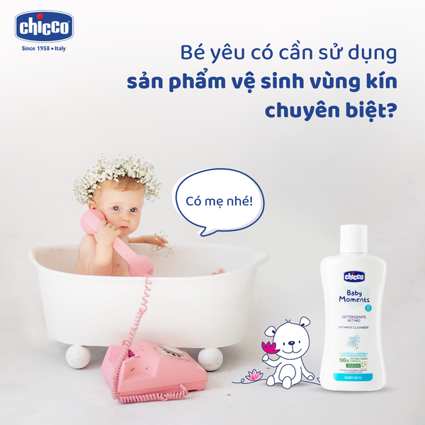 TẠI SAO NÊN SỬ DỤNG SẢN PHẨM VỆ SINH VÙNG KÍN CHUYÊN BIỆT CHO BÉ