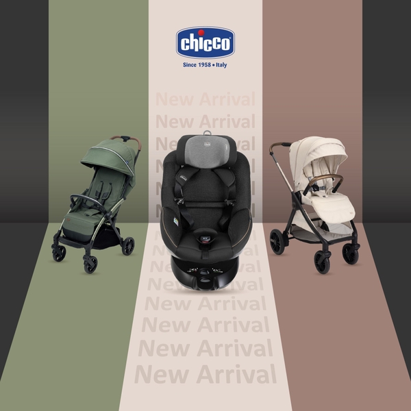 New Arrival Chicco 2025 - Bộ Ba Siêu Phẩm Mới Nhất Cho Hành Trình Di Chuyển Cùng Bé