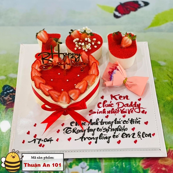 Bánh kem sinh nhật Thuận An 101