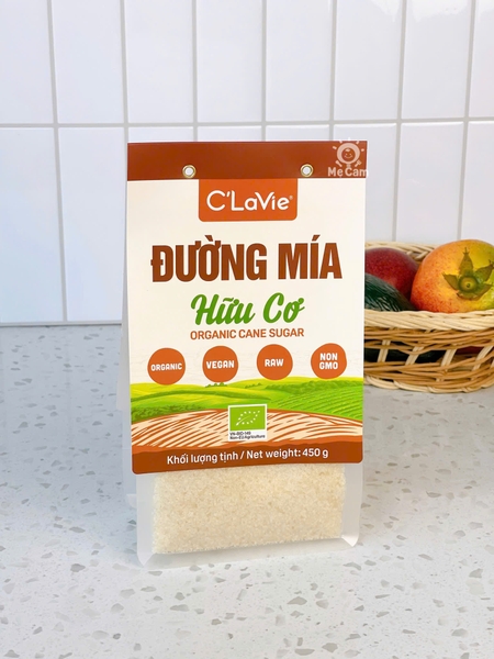 Đường mía hữu cơ C’LaVie 450g
