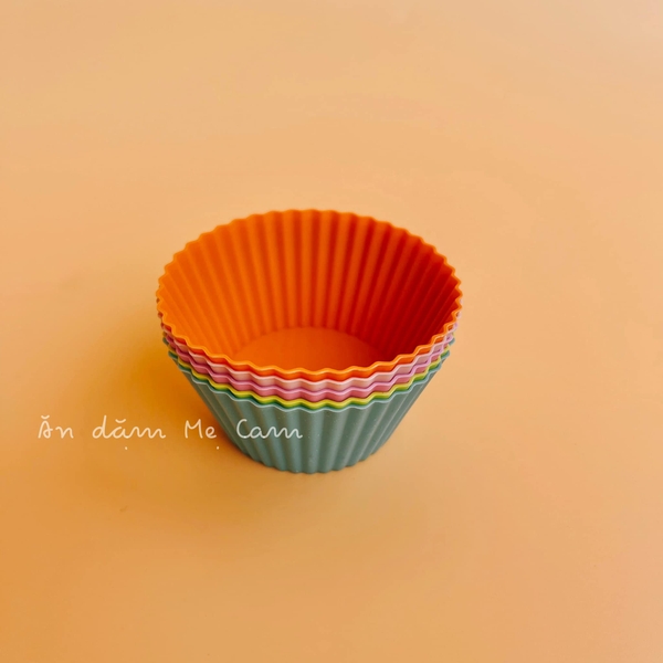 Set 5 khuôn bánh Silicone