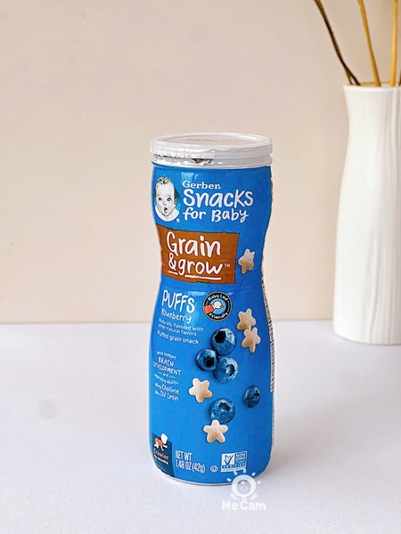 Bánh ăn dặm hình ngôi sao Gerber Puffs